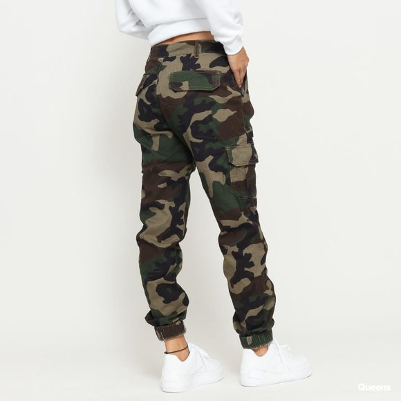 petite camo cargo pants